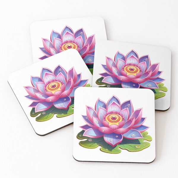 Item preview, Mystical Lotus Flower With Sacred Eye designed and sold by Artcurrents.