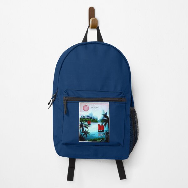 Item preview, HALONG BAY: Vintage Vietnam Picturesque Travel and Tourism Advertising Print designed and sold by posterbobs.