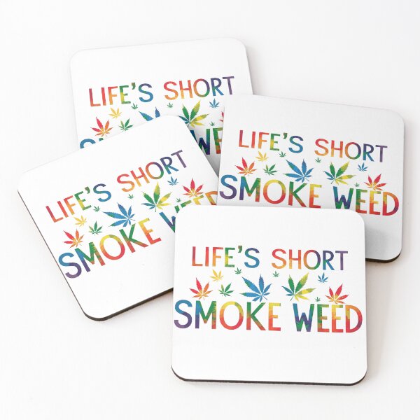 Item preview, Life's Short Smoke Weed - White designed and sold by JLEmporium.
