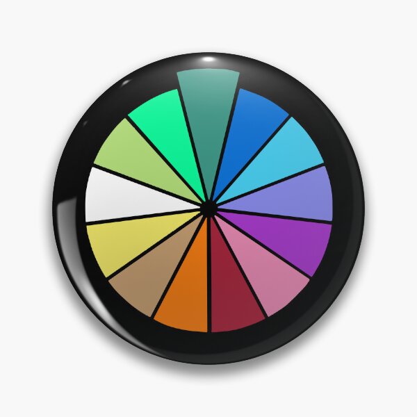 Item preview, World of Warcraft class color wheel Evoker designed and sold by Heteyy.