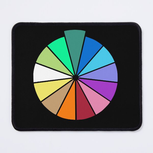 Item preview, World of Warcraft class color wheel Evoker designed and sold by Heteyy.
