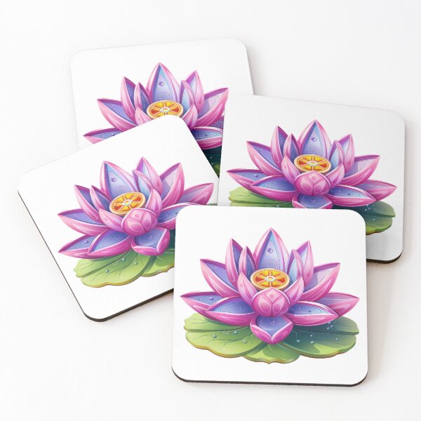 Item preview, Vibrant Pink and Purple Lotus Bloom designed and sold by Artcurrents.