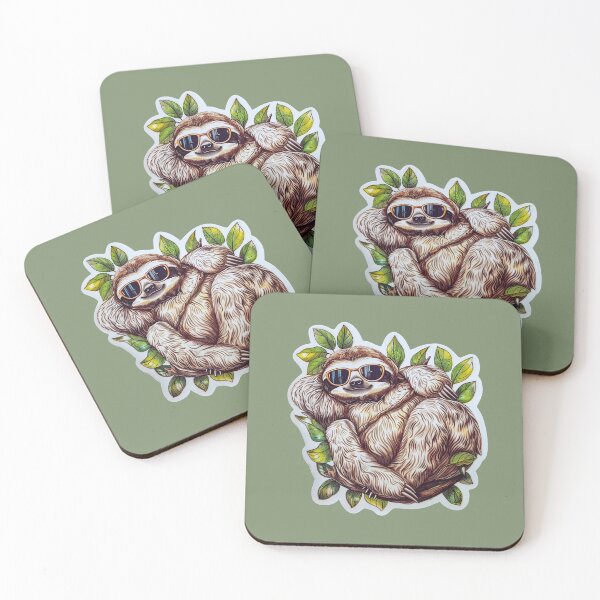 Item preview, Charming Sloth designed and sold by UniqVibe.