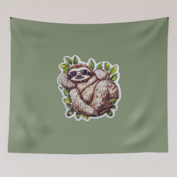 Item preview, Charming Sloth designed and sold by UniqVibe.