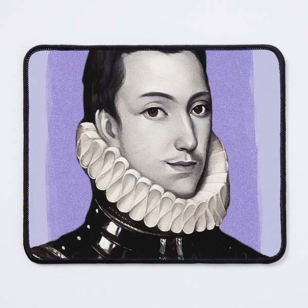 Item preview, English Poet Philip Sidney - Purple - illustration  designed and sold by Litstoy.