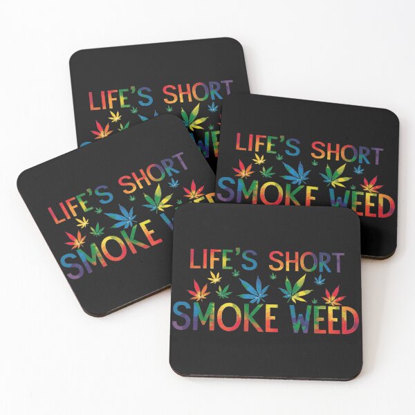 Item preview, Life's Short, Smoke Weed - Black designed and sold by JLEmporium.