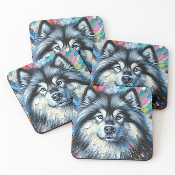 Item preview, Greenland Dog Acrylic Print Pet Portrait Pet Lovers designed and sold by Puppy Puzzles Plus.