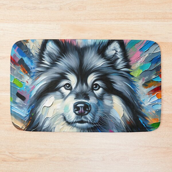 Item preview, Greenland Dog Acrylic Print Pet Portrait Pet Lovers designed and sold by Puppy Puzzles Plus.