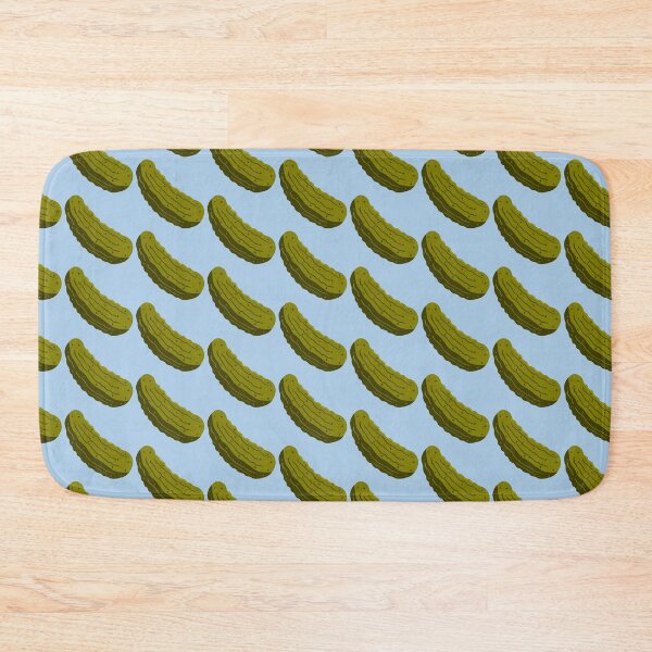 Item preview,  Pickle gherkin cucumber dill pickle blue designed and sold by Kimmygowland.