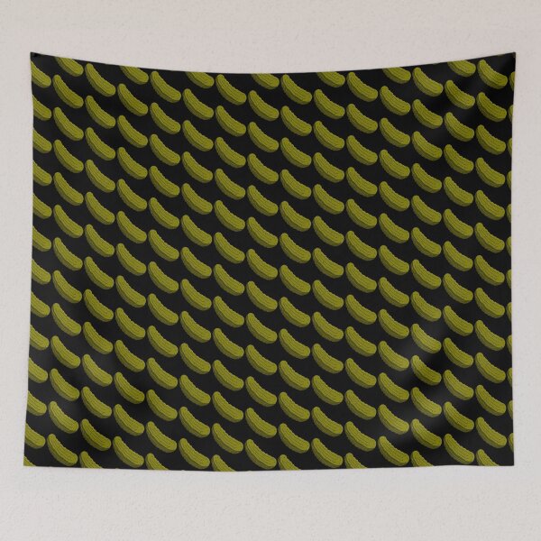 Item preview,  Pickle gherkin cucumber dill pickle black designed and sold by Kimmygowland.