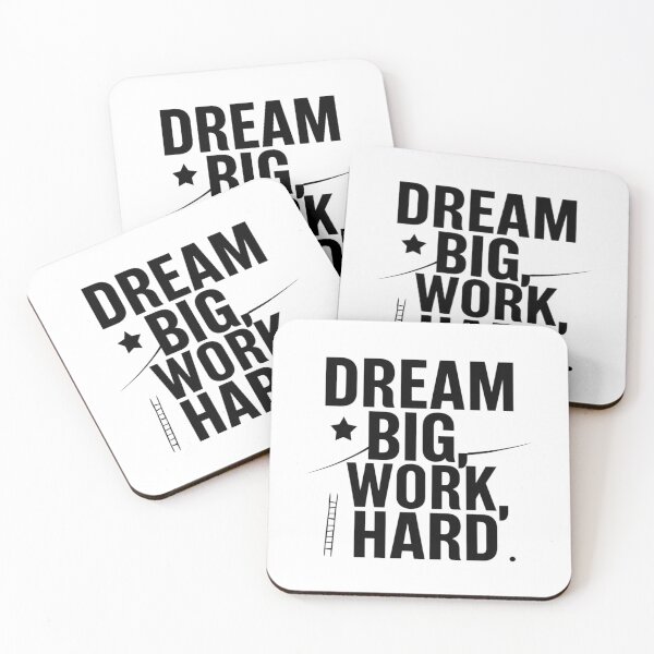 Item preview, Success and Ambition : "Dream Big, Work Hard" designed and sold by deluxedigital1.