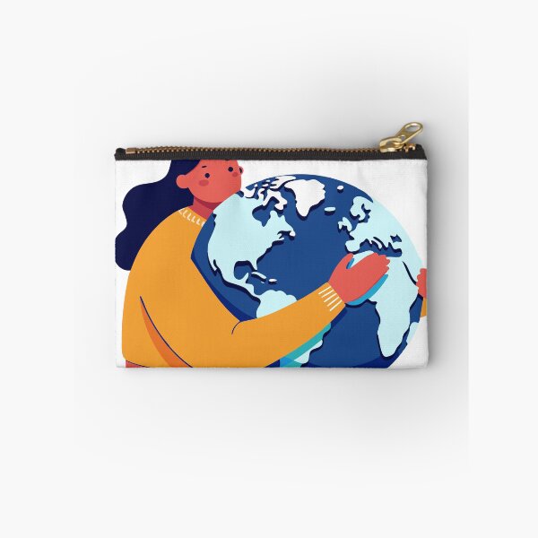 Item preview, Girl Holding Earth Planet designed and sold by natalielaf.