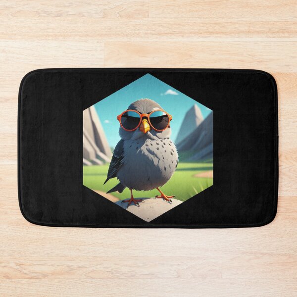 Item preview, Finch with Sunglasses designed and sold by AbsoluteA.