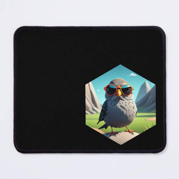 Item preview, Finch with Sunglasses designed and sold by AbsoluteA.