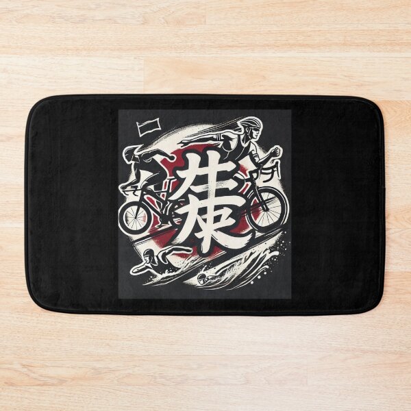 Item preview, Shōjin Triathlon: A Symbol of Dedication and Discipline designed and sold by Triathlongram.