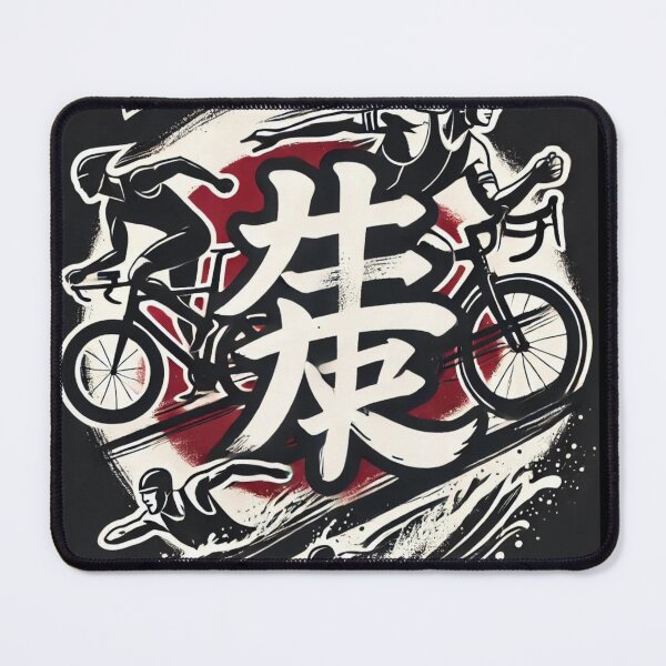 Item preview, Shōjin Triathlon: A Symbol of Dedication and Discipline designed and sold by Triathlongram.