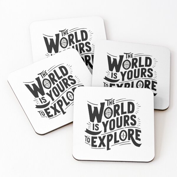 Item preview,  Adventure and Exploration : "The World is Yours to Explore" designed and sold by deluxedigital1.