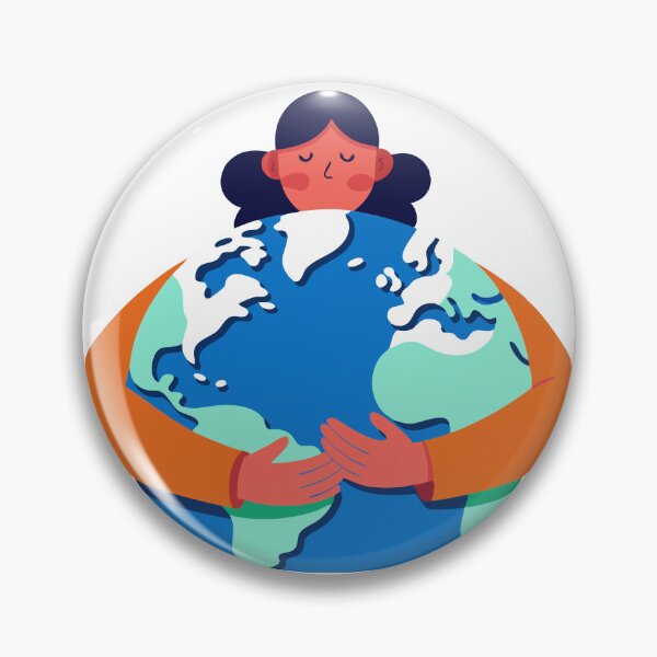 Item preview, Girl Holding Earth Planet designed and sold by natalielaf.