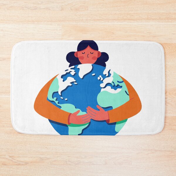 Item preview, Girl Holding Earth Planet designed and sold by natalielaf.