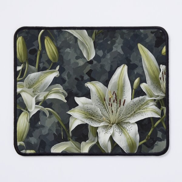 Item preview, Moonlight Stargazer Lily Floral Pattern designed and sold by FlowerMeFlorals.
