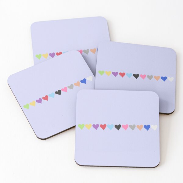 Item preview, Era Coloured Hearts designed and sold by DandiestArt22.