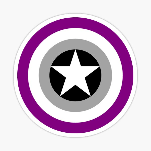 Pride Shields - Ace Sticker