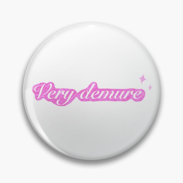 Item preview, Very demure (glitter pink) designed and sold by SnugbugStudios.