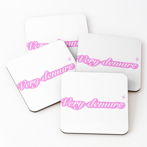 Item preview, Very demure (glitter pink) designed and sold by SnugbugStudios.