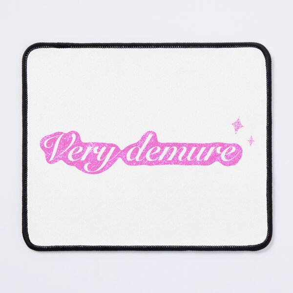 Item preview, Very demure (glitter pink) designed and sold by SnugbugStudios.