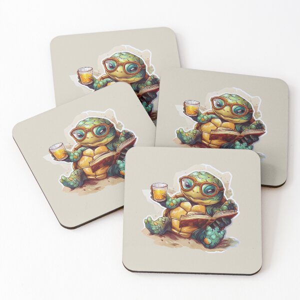Item preview, Beachside Reading: Turtle's Beachside Retreat designed and sold by UniqVibe.