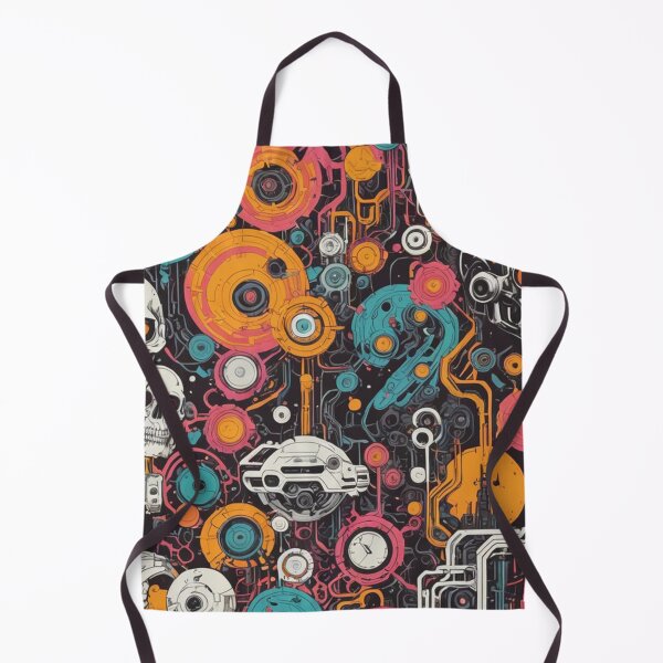 Item preview, Cyberpunk Skulls, Abstract Psychedelic, Poster Art, Surreal designed and sold by Burn-Ego.