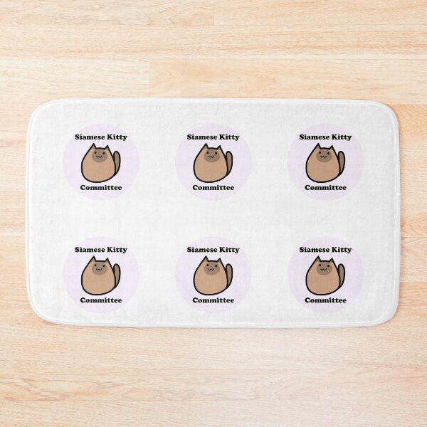 Item preview, Siamese Kitty Committee designed and sold by BrainChaosArt.