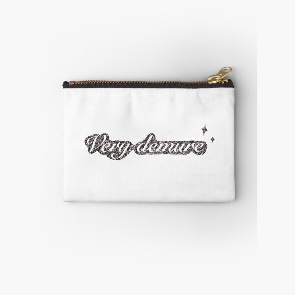 Item preview, Very demure (glitter black stars) designed and sold by SnugbugStudios.