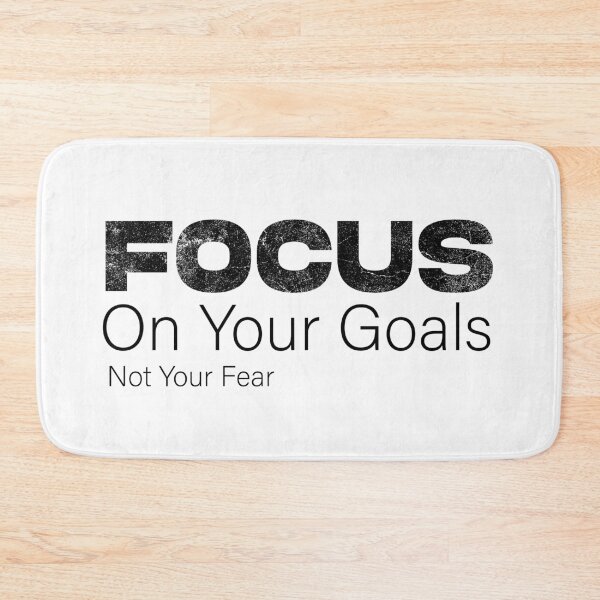 Item preview, focus on your goals not your fear designed and sold by Ninonova-shop.