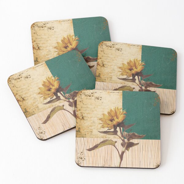 Artikelvorschau, SONNENBLUMEN-VINTAGE-COLLAGE entworfen und verkauft von asudesign.