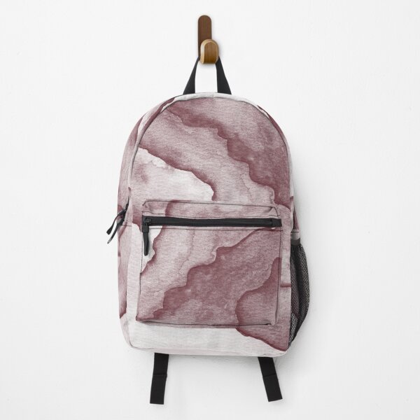 Item preview, Agate Tide Abstract Watercolor Painting - Snow + Wine designed and sold by Irene Estelle.