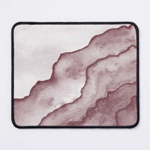Item preview, Agate Tide Abstract Watercolor Painting - Snow + Wine designed and sold by Irene Estelle.
