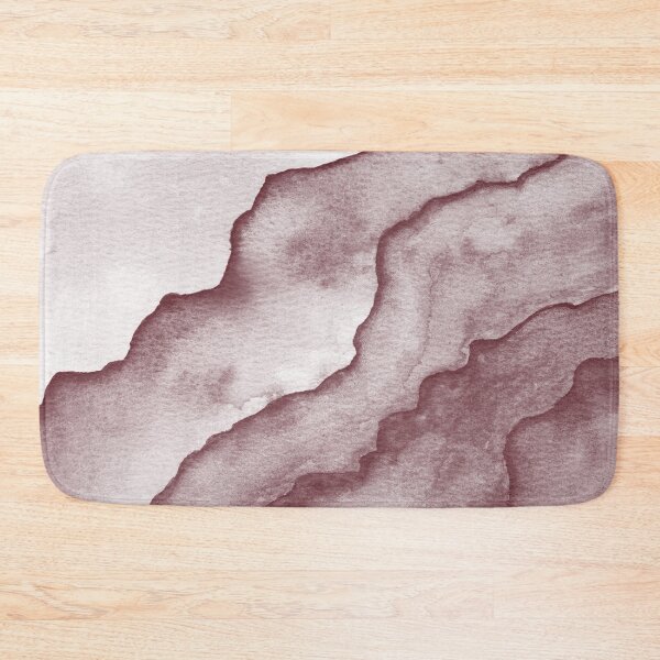 Item preview, Agate Tide Abstract Watercolor Painting - Snow + Wine designed and sold by Irene Estelle.