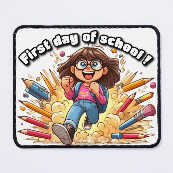 Item preview, First day of school designed and sold by SplashPixel.