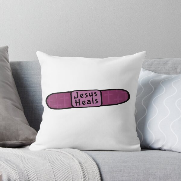 Item preview, Jesus Heals - Pink designed and sold by PraiseAndGrace.
