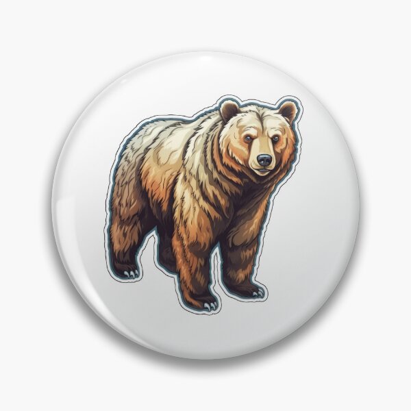 Item preview, Strong Bear Sticker designed and sold by Enea Kelo.