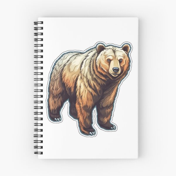 Item preview, Strong Bear Sticker designed and sold by Enea Kelo.