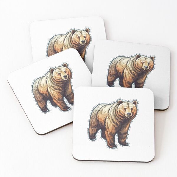 Item preview, Strong Bear Sticker designed and sold by Enea Kelo.