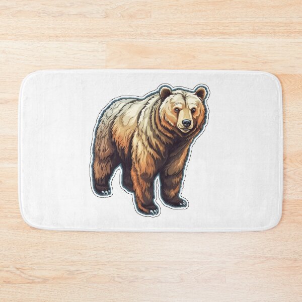 Item preview, Strong Bear Sticker designed and sold by Enea Kelo.