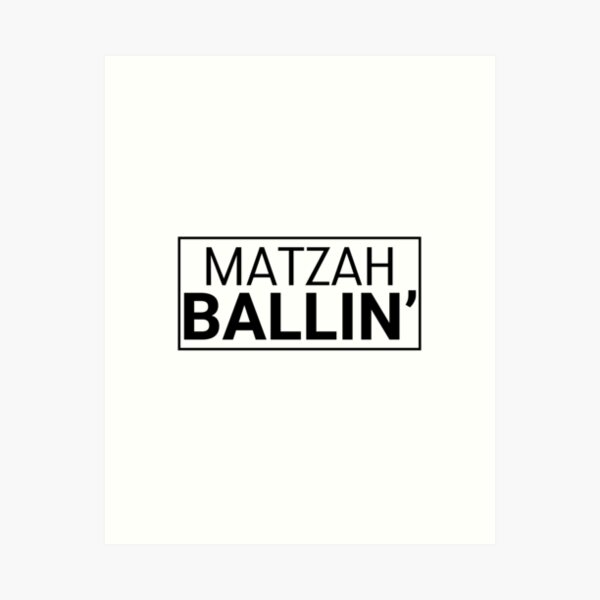 Item preview, Matzah Ballin | Matzah Ball Funny Jewish Artwork designed and sold by luvandsocial.