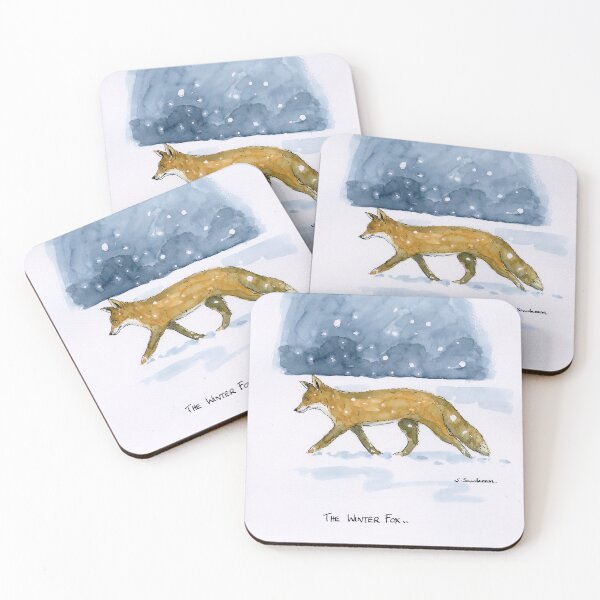 Item preview, The Winter fox designed and sold by The Art of Steve Sanderson.