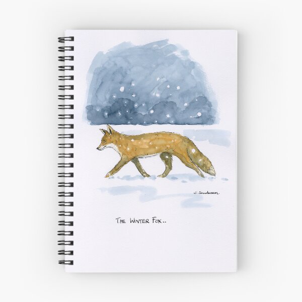 Item preview, The Winter fox designed and sold by The Art of Steve Sanderson.
