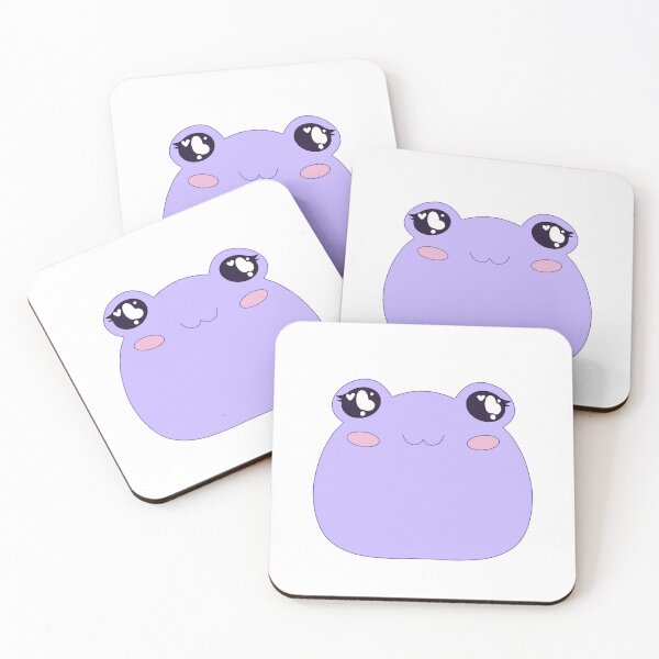 Item preview, Purple kawaii frog  designed and sold by phoenixsartpage.