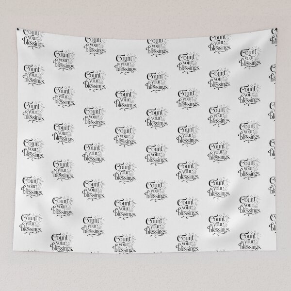 Item preview, Gratitude and Positivity: "Count Your Blessings" designed and sold by deluxedigital1.