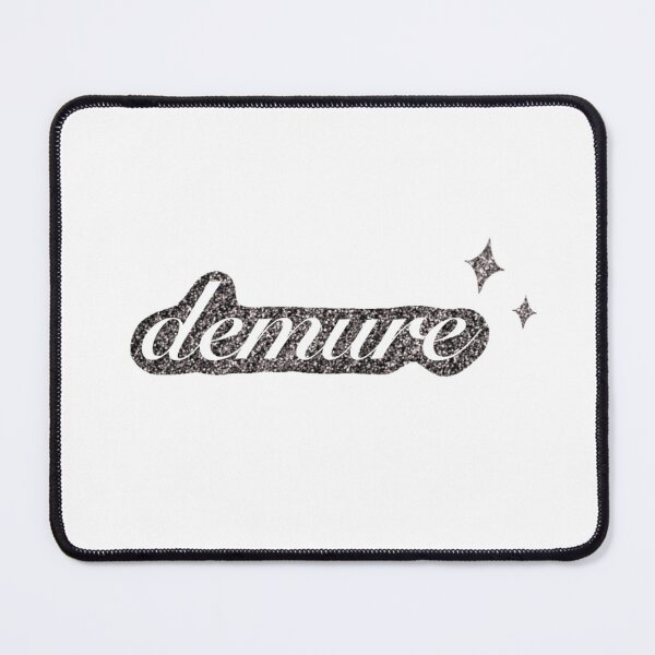 Item preview, Demure (glitter black) designed and sold by SnugbugStudios.